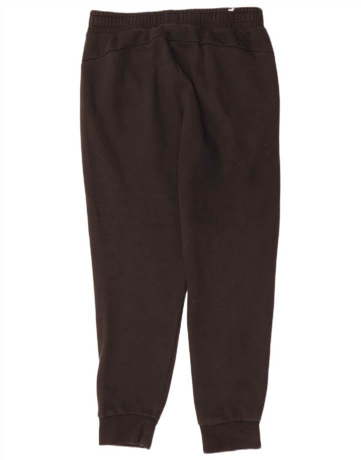 Puma Pantalones De Chándal Para Hombre Joggers Large Negro Algodón