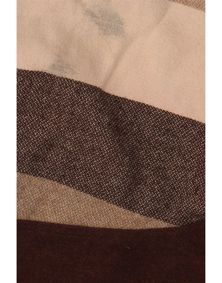 Camisa de franela vintage para hombre Bloque de color multicolor grande