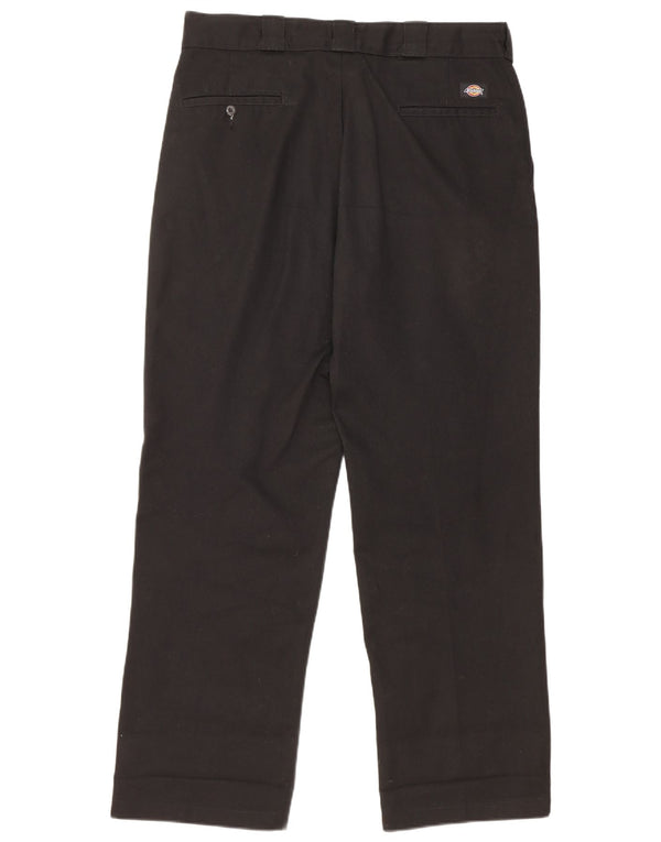 Dickies Mens 874 pantalones chinos rectos de corte original W36 L32 Negro