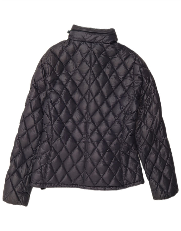 Aspesi Chaqueta acolchada para mujer UK 10 Small Azul marino Poliamida