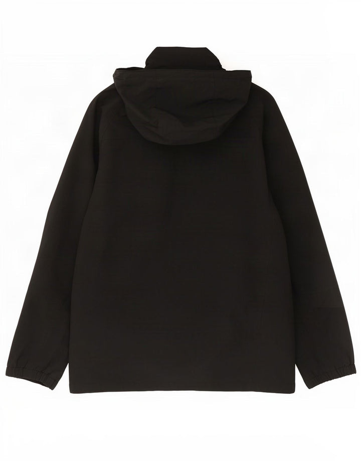 Berghaus Chubasquero con capucha para niño 12-13 años Negro Poliéster