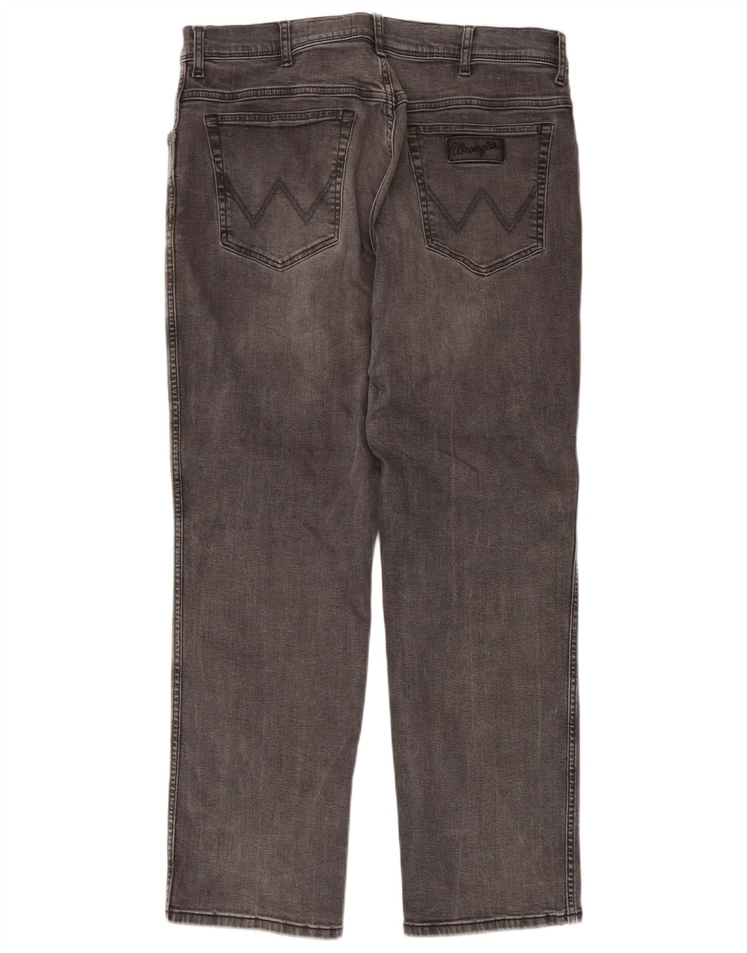 Wrangler Vaqueros rectos Texas para hombre W36 L30 Algodón gris