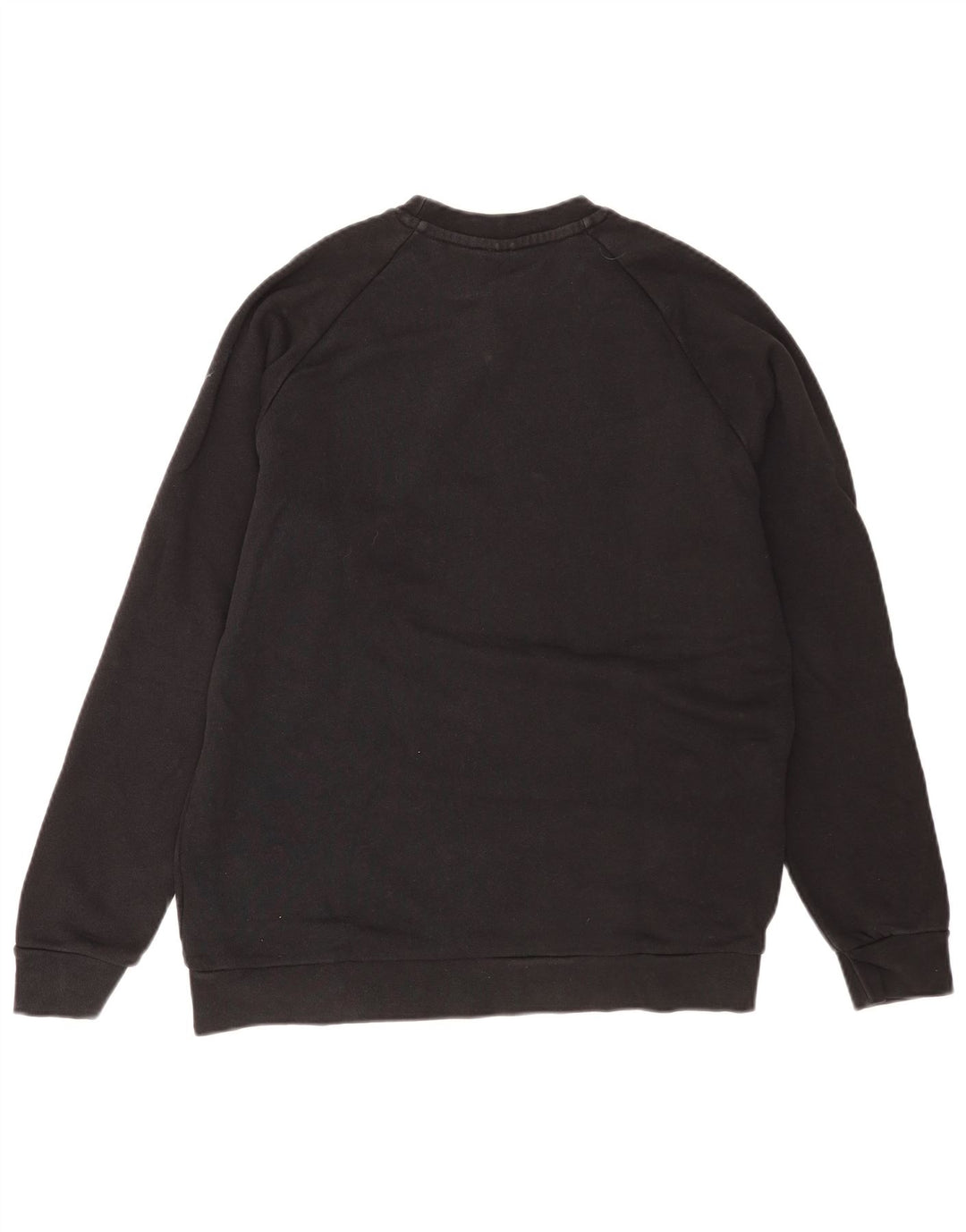 Adidas Hombre Sudadera Gráfica Jumper Medium Negro Algodón