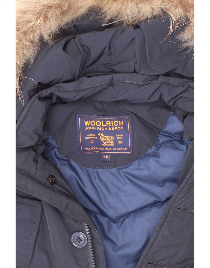 Woolrich Chaqueta Acolchada Bebé Niño 12-18 Meses Azul Marino Poliéster