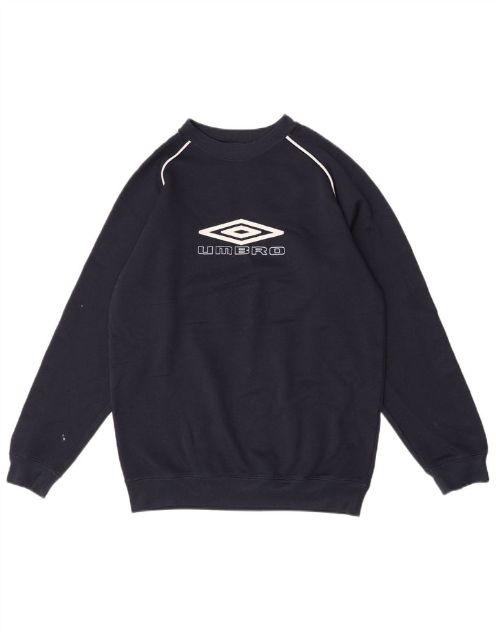 Umbro Sudadera gráfica para niño Jumper 13-14 años Azul marino Poliéster