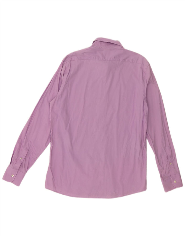 Camisa Benetton Hombre Morado Grande