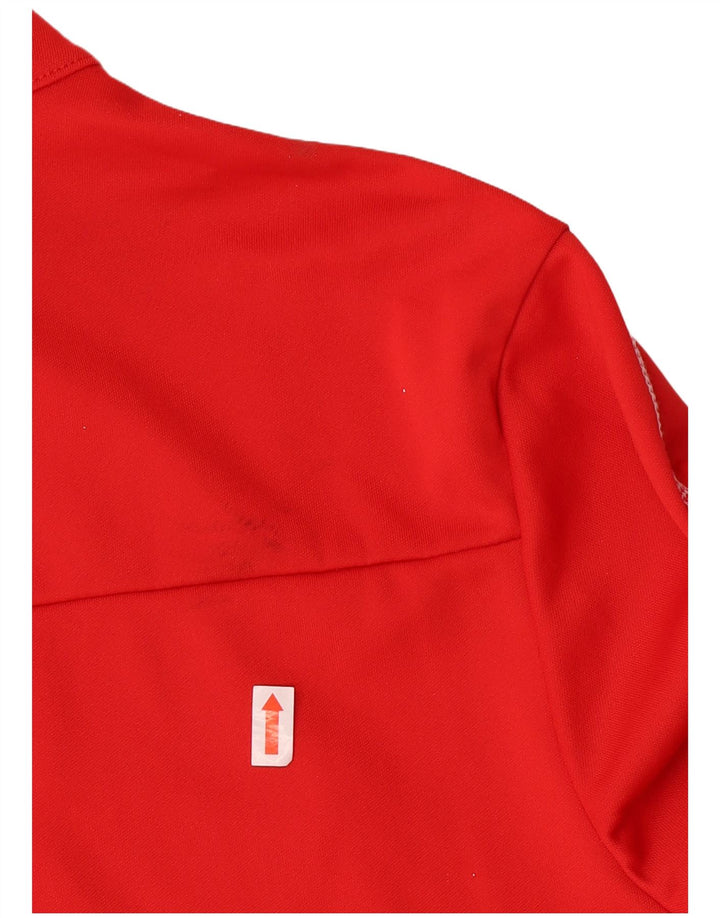 Nike Mens Graphic Chándal Top Chaqueta Pequeña Rojo Poliéster Deportes
