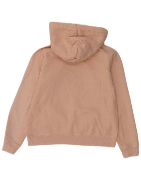 Jack Wills Sudadera con capucha gráfica para mujer UK 8 Small Pink Cotton