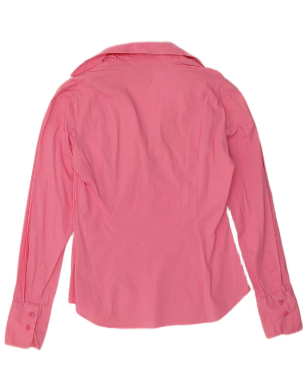 Camisa tipo pulóver Benetton para mujer, talla 42, talla mediana, color rosa