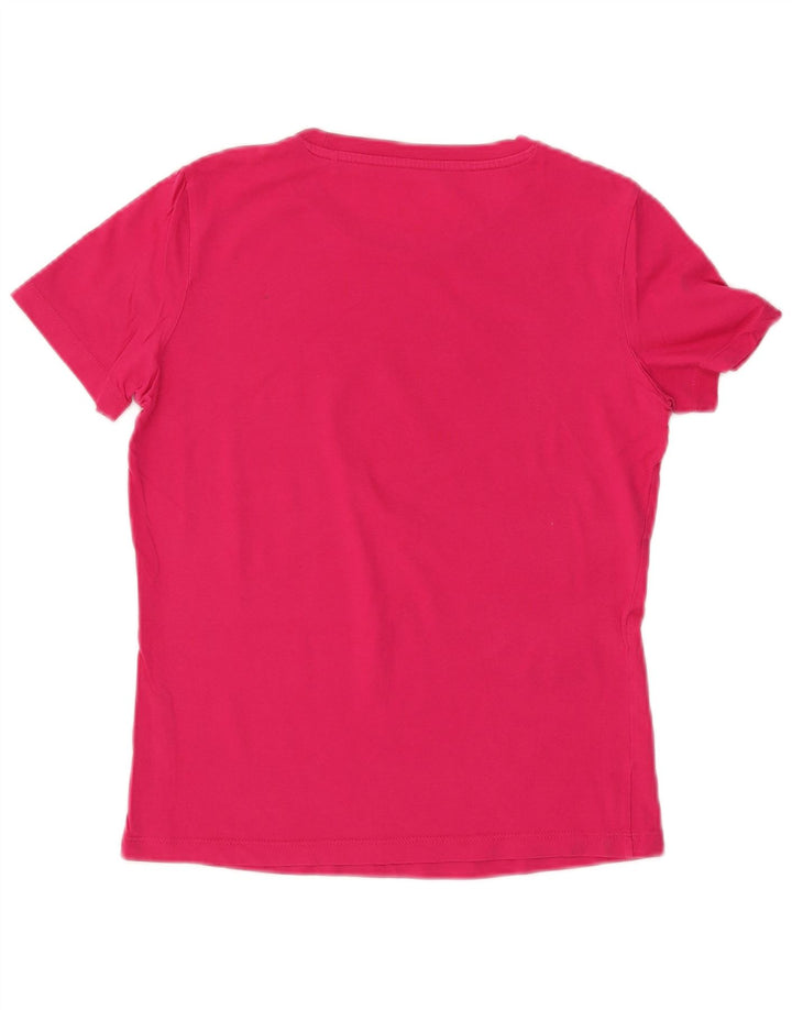 GUESS Camiseta gráfica para mujer Top UK 10 Small Pink