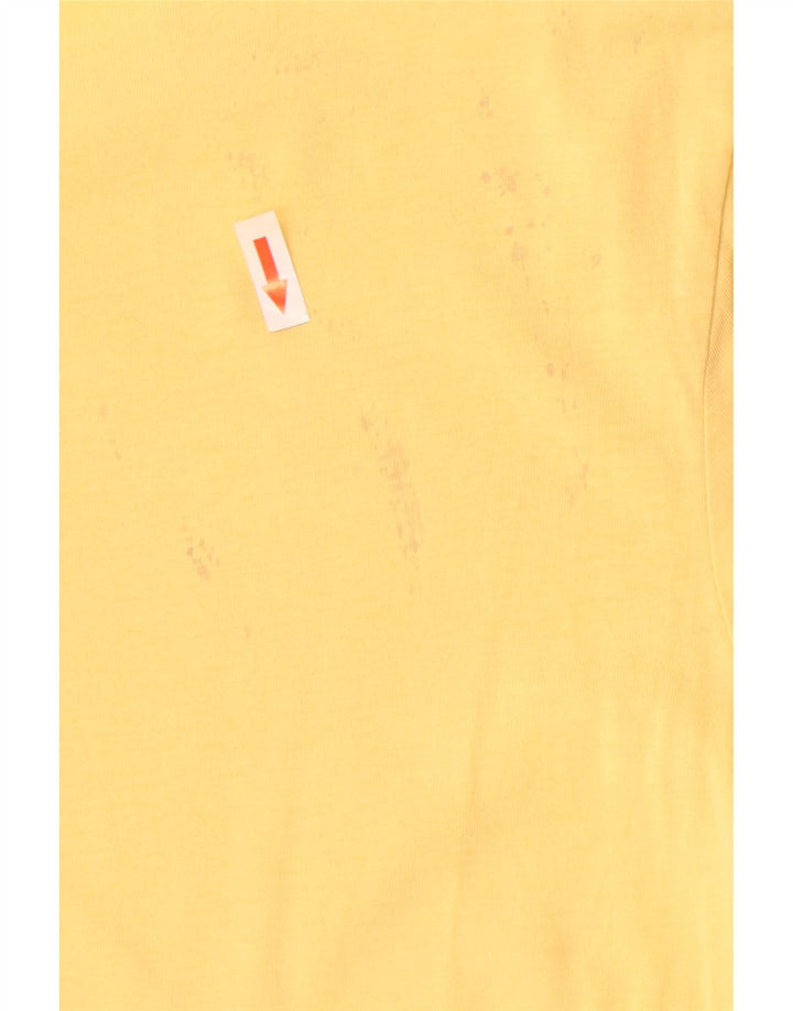 Levi's Camiseta gráfica para mujer Top UK 12 Medium Yellow