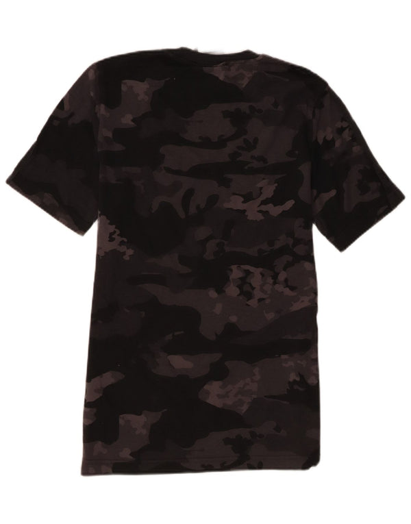 Adidas Camiseta Hombre Top XS Gris Camuflaje Algodón