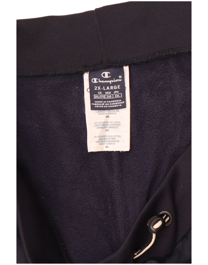 Champion Pantalones De Chándal Para Hombre 2XL Azul Marino Poliéster