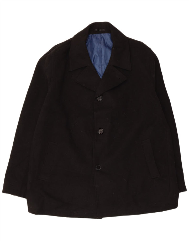 Marks & Spencer Chaquetón para hombre UK 44/46 XL Poliéster negro