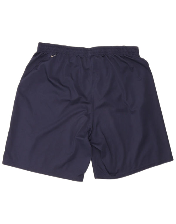 Puma Pantalones cortos deportivos para hombre XL Azul marino