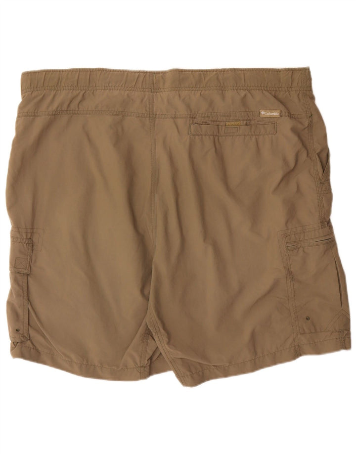 Columbia Shorts Cargo Hombre XL W40 Poliéster Beige