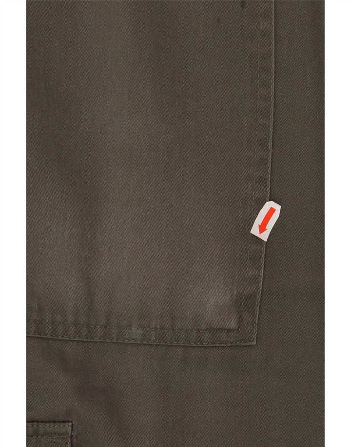 VINTAGE Mens Straight Cargo Trousers W44 L32 Khaki