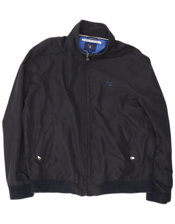 Gant Chaqueta Bomber para Hombre UK 42 XL Poliéster Azul Marino