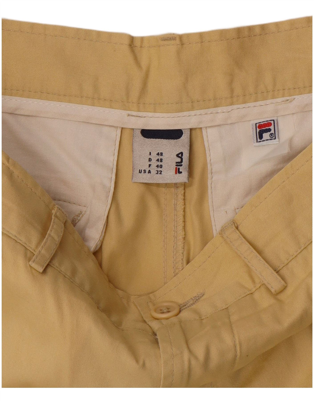 FILA Shorts cargo para hombre W32 Large Beige