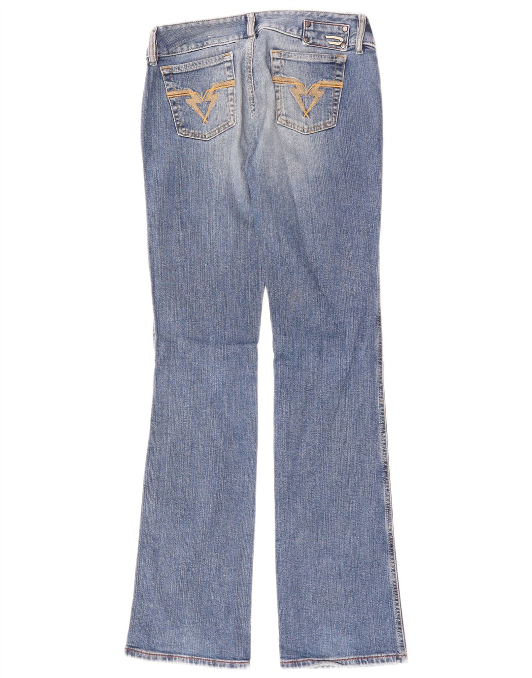 Diesel Vaqueros Bootcut De Talle Bajo Para Mujer W28 L33 Algodón Azul