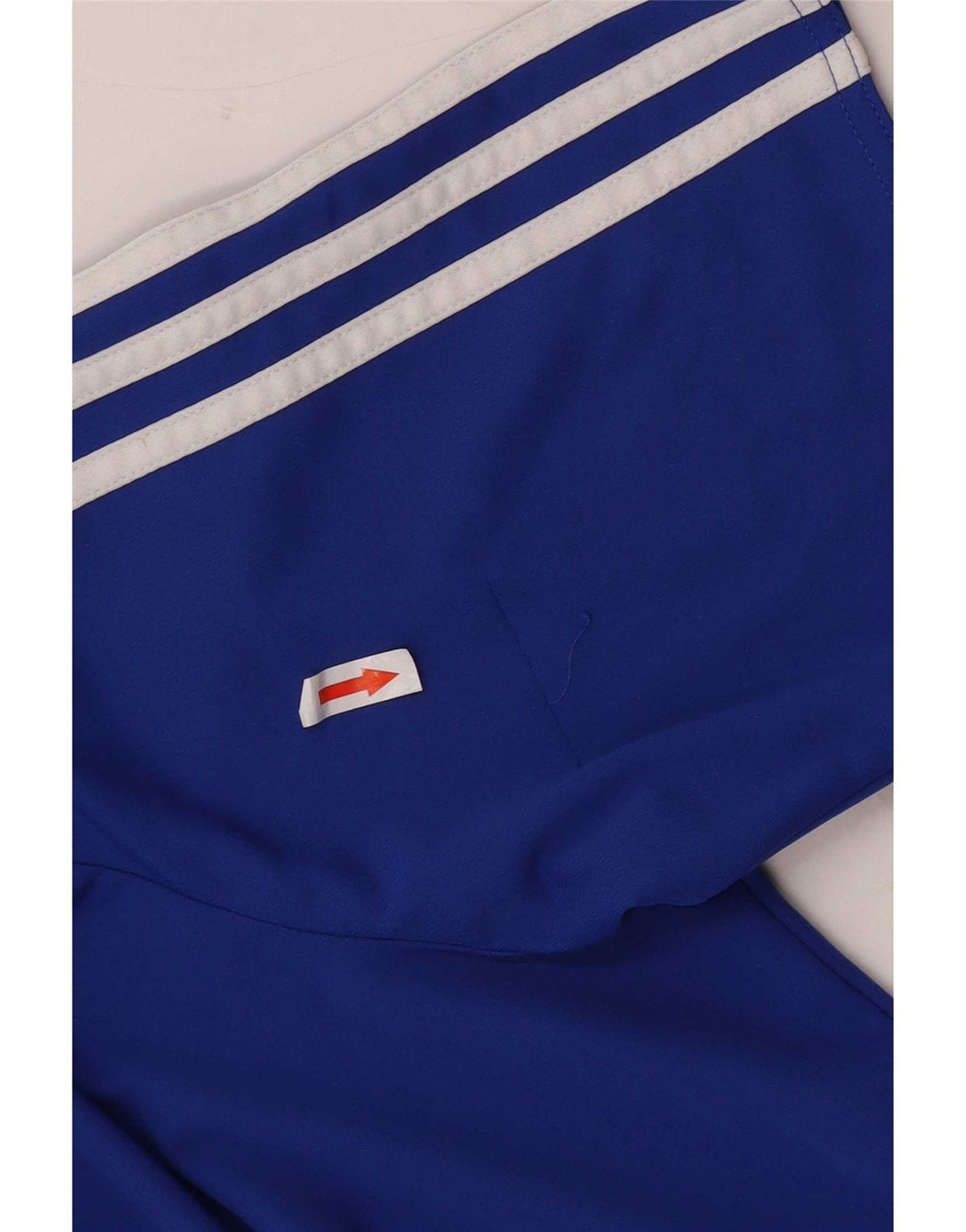 Adidas Hombre Climalite Camiseta Top Grande Azul Colorblock Poliéster