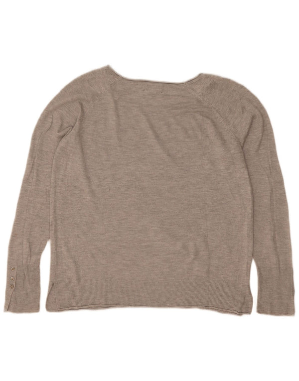 Stradivarius Blusa Suelta para Mujer Top UK 10 Small Gris