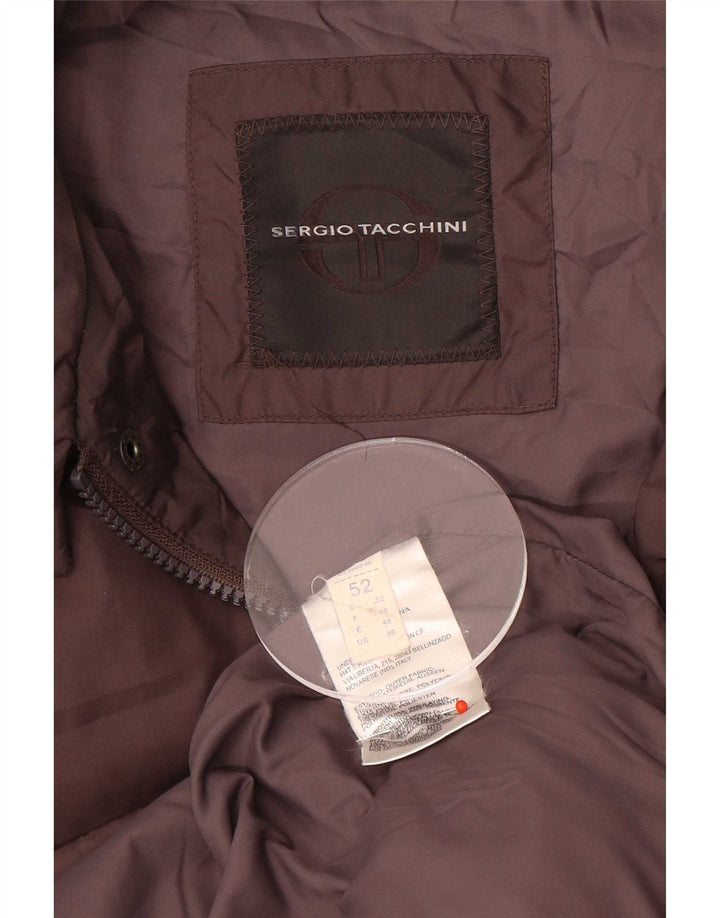 Sergio Tacchini Chaqueta acolchada hombre IT 52 XL Poliamida marrón