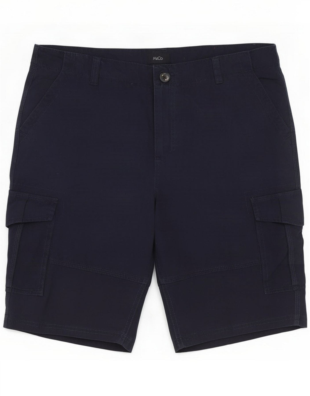 M&Co Shorts cargo para hombre grandes W36 Algodón azul marino