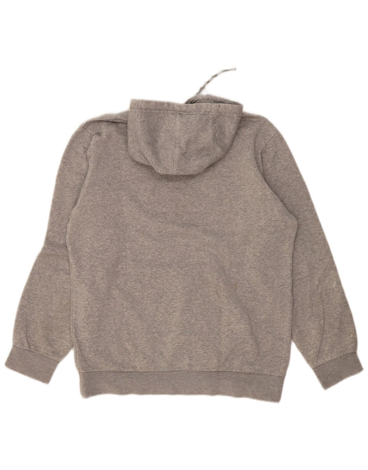 Adidas Hombre Sudadera Con Capucha Graphic Jumper Gris Medio