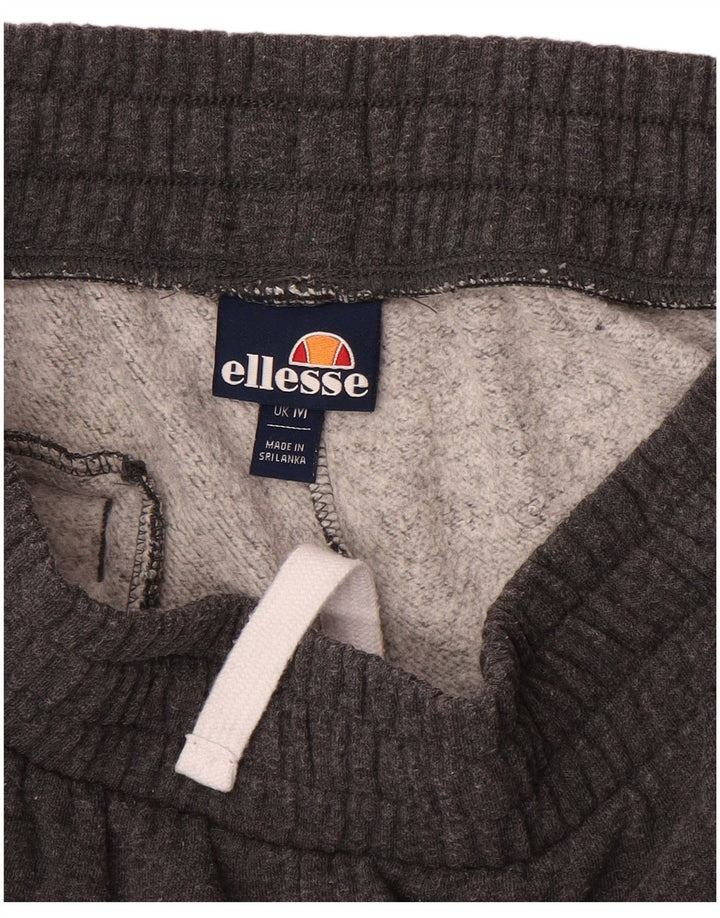 Ellesse Pantalones De Chándal Joggers De Algodón Gris Medio