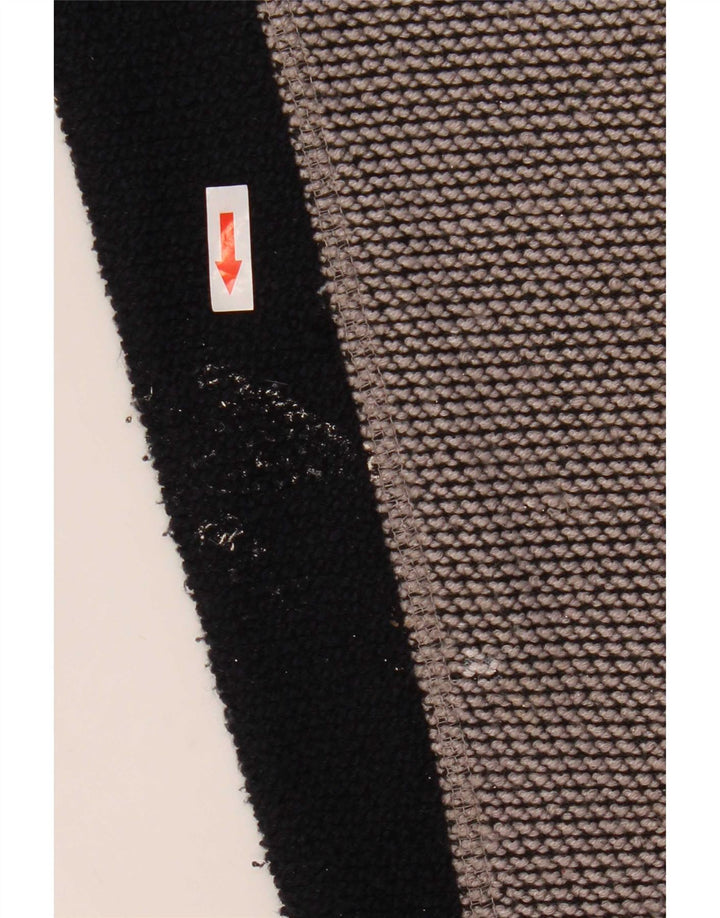 Weird Fish Hombre Sudadera Con Gráfico Y Cuello Con Cremallera Jersey Gris Medio Color Block