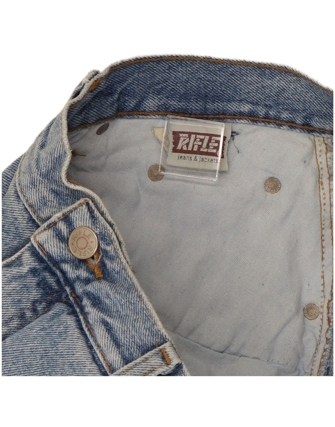 Vaqueros rectos para hombre Rifle W40 L30 Algodón azul