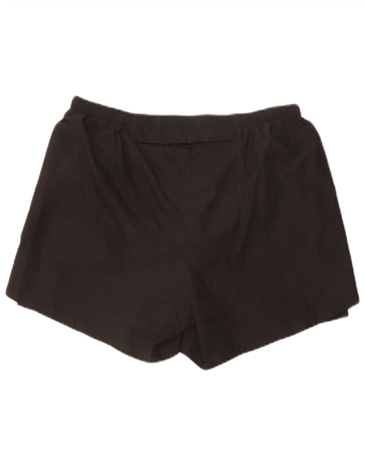 Nike Dri Fit Graphic - Pantalones cortos deportivos para hombre (poliéster), color negro