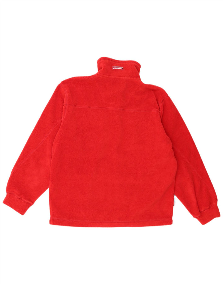 Invicta Hombre Polartec Fleece Jumper Pequeño Rojo Poliéster Deportes
