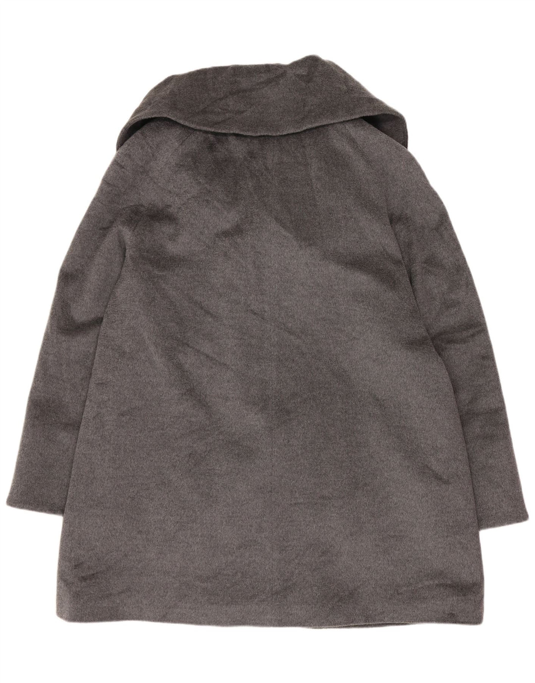 Cinzia Rocca Abrigo para mujer UK 46 Lana gris grande