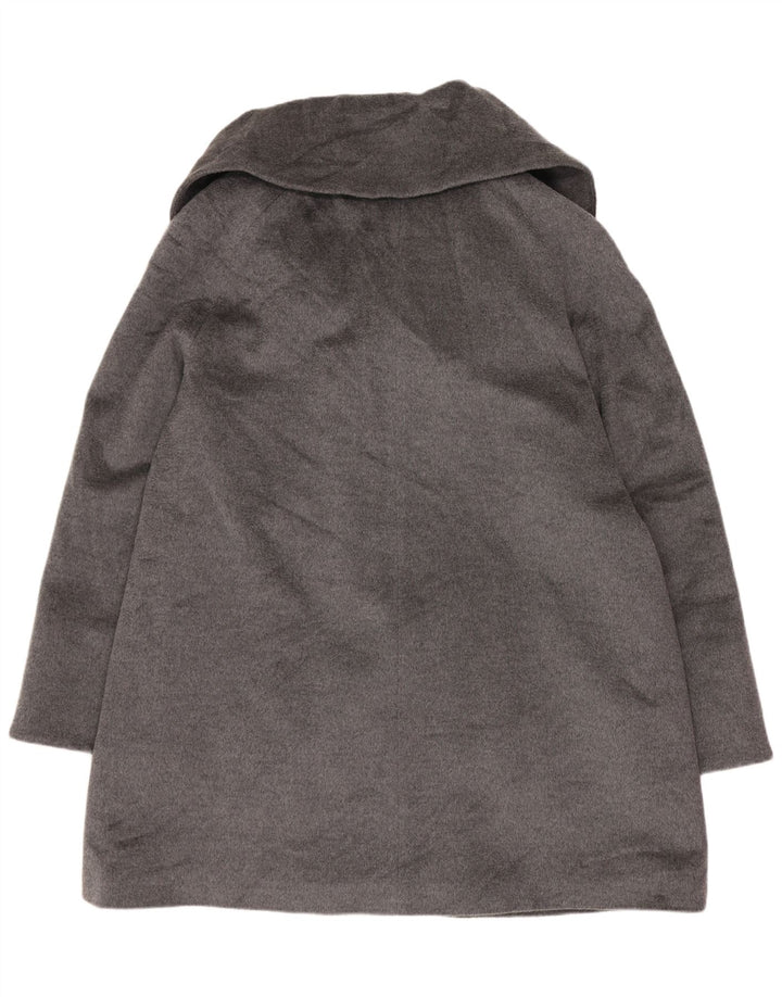 Cinzia Rocca Abrigo para mujer UK 46 Lana gris grande