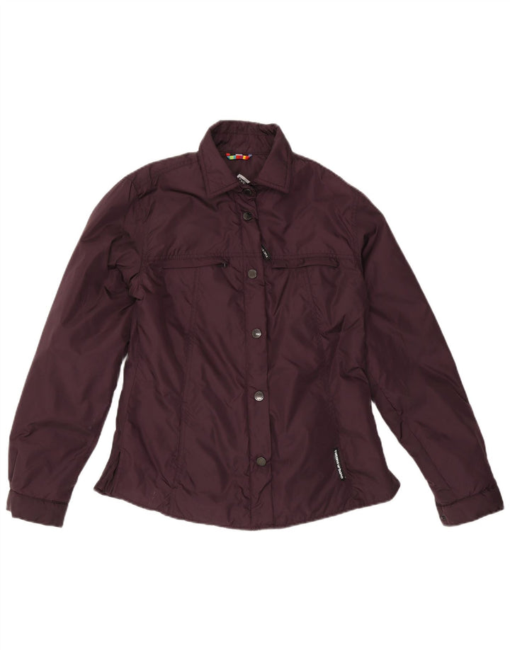 Tucano Urbano Chaqueta utilitaria para mujer UK 44 Mediana Púrpura Poliamida