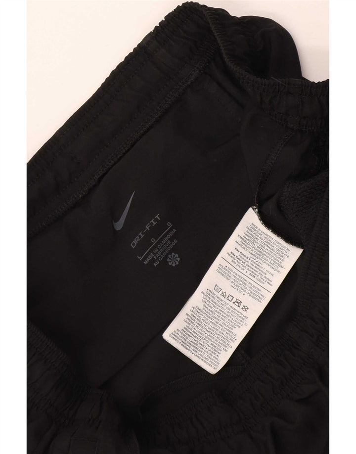 Nike Hombre Dri Fit Crop Chándal Pantalones Joggers Grande Poliéster Negro
