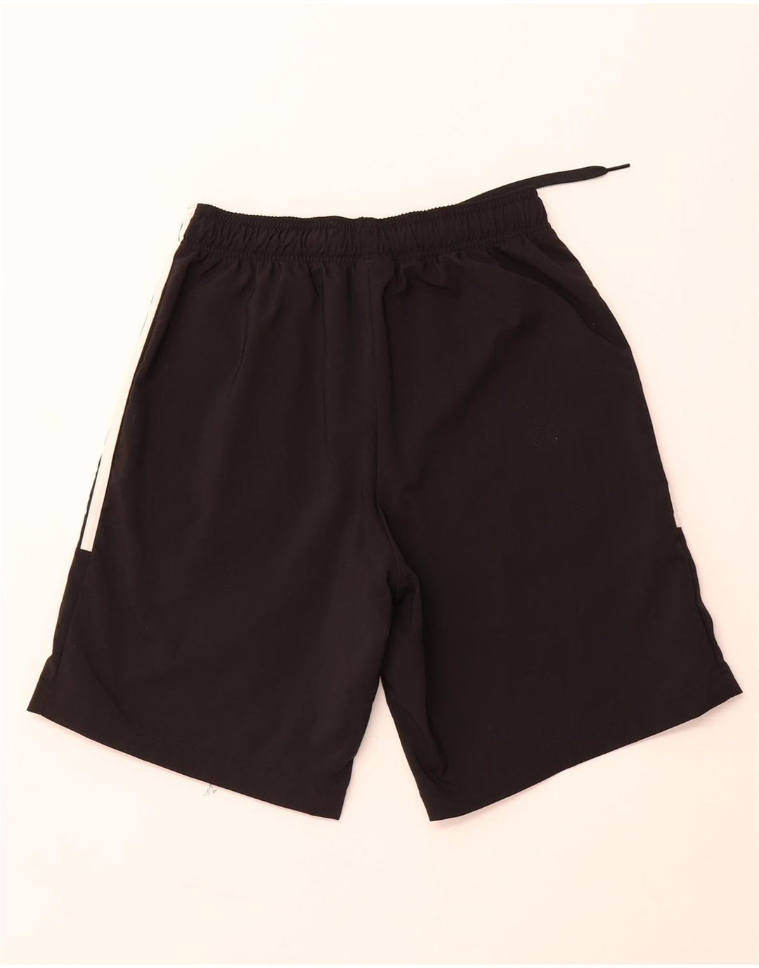 ADIDAS Pantalones cortos deportivos para hombre Pequeño Poliéster negro