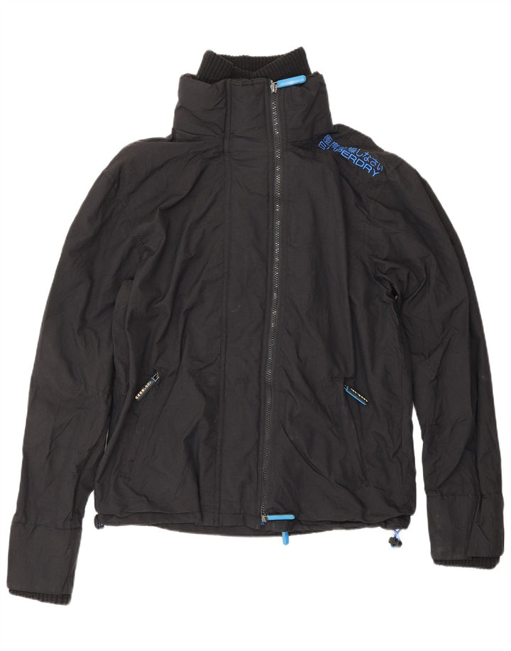 SUPERDRY Chaqueta cortavientos The Windcheater para mujer UK 40 Medium Black
