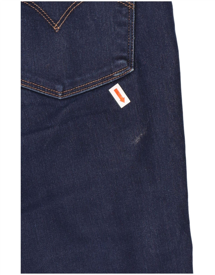 LEVI'S Vaqueros Slim Mujer W29 L30 Algodón Azul Marino
