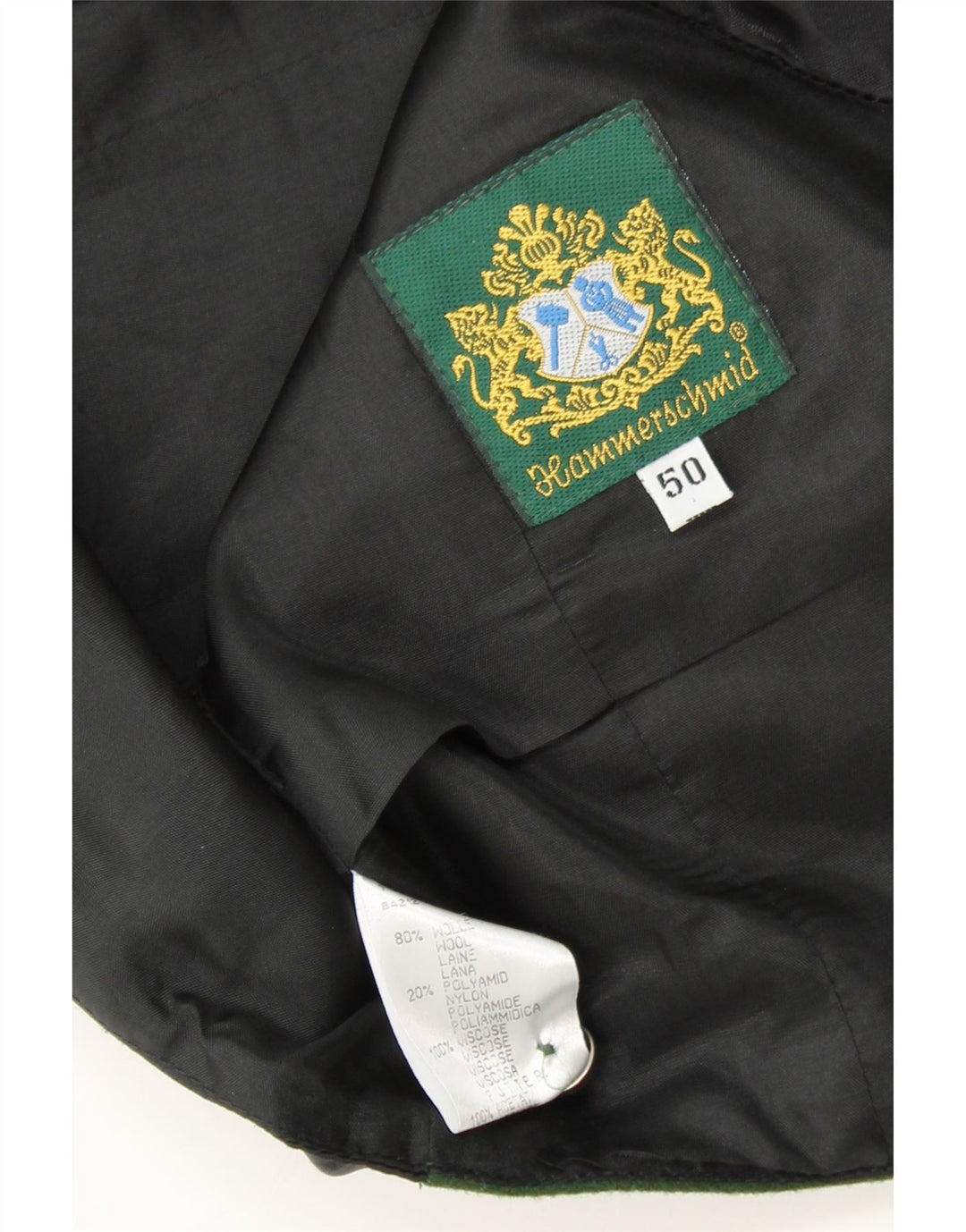 HAMMERSCHMID Chaleco para hombre EU 50 Lana verde medio