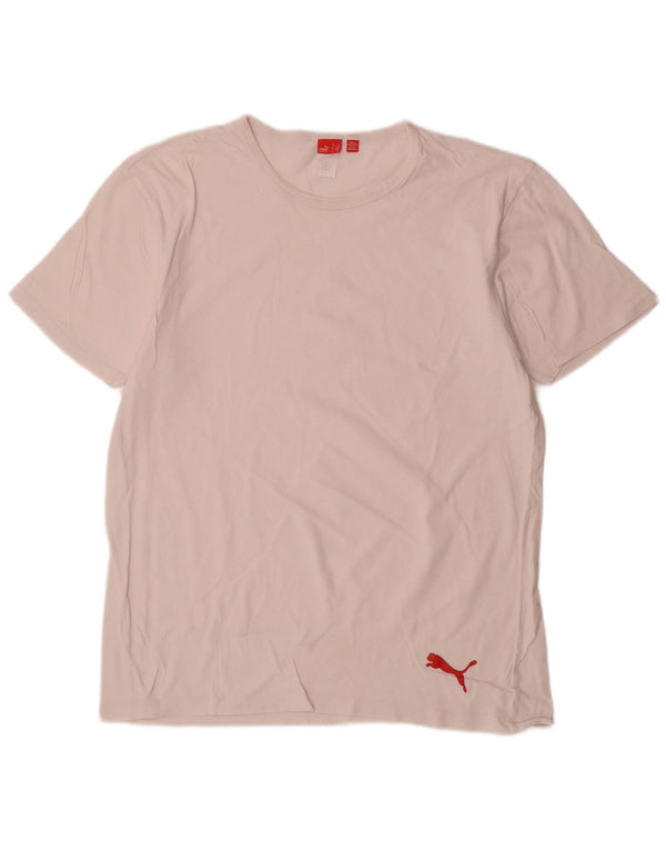 Camiseta Puma Hombre Top XL Algodón Blanco