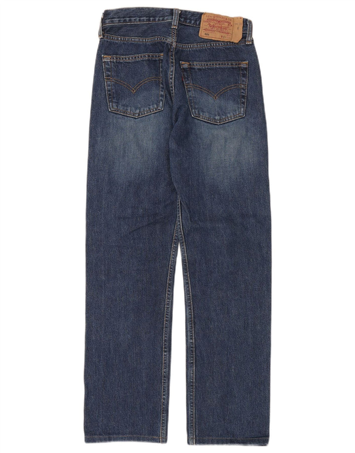 LEVI'S Jeans rectos 501 para hombre W28 L30 Algodón azul