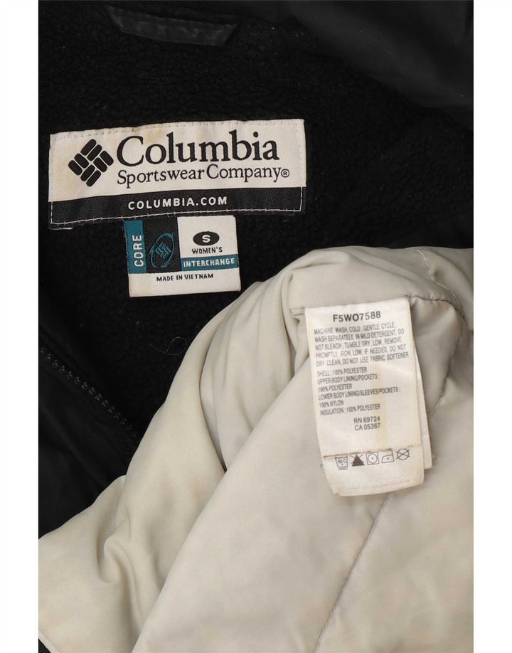 Columbia Chaqueta cortavientos Interchange Liner para mujer UK 10 Small Azul marino