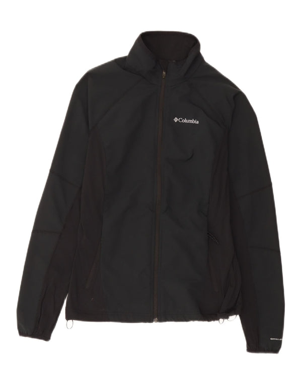 Columbia Chaqueta impermeable Omni-Shield para mujer UK 40 Mediano Poliéster negro