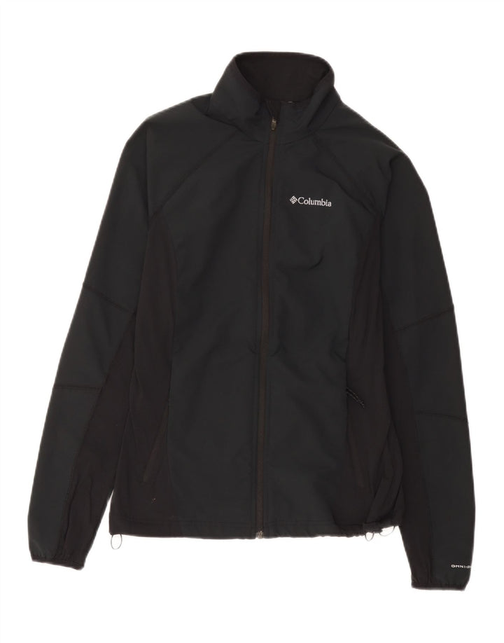 Columbia Chaqueta impermeable Omni-Shield para mujer UK 40 Mediano Poliéster negro