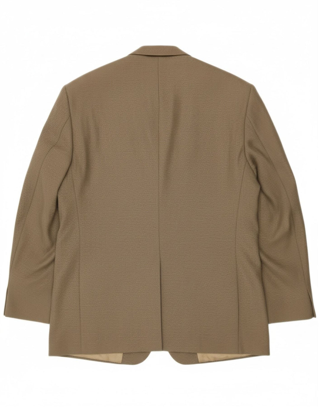 DOUGLAS Mens 3 Button Blazer Jacket UK 42 XL Beige Flecked Wool