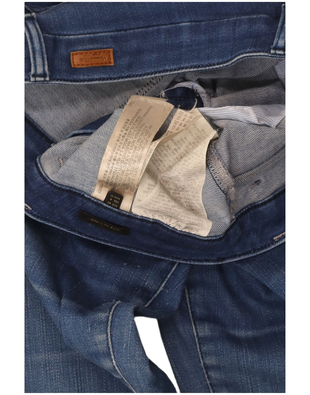 Massimo Dutti Jeans Acampanados Mujer EU 40 Medium W30 L33 Azul Algodón
