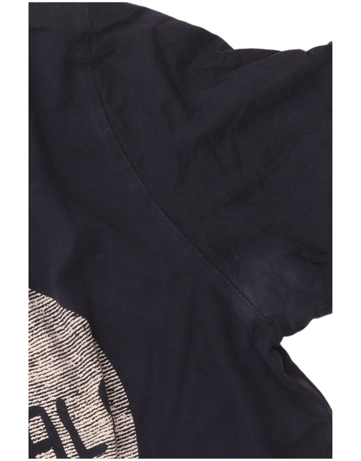 Jack & Jones - Camiseta gráfica para hombre, talla grande, azul marino